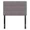 Flash Furniture Gray Tufted Fabric Upholstered Twin Headboard TW-3WLHB21-GY-T-GG - alternate 1